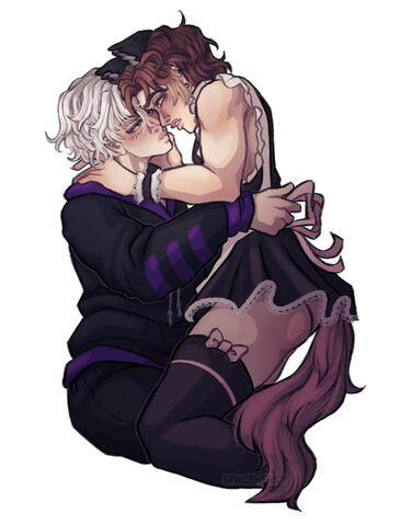 ArtFight 2023 Painterly (?) Attack on deadsouls