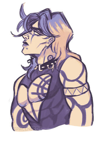 ArtFight 2023 Coloured Sketch Attack on Ketzalke