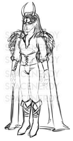 Sprite Concept Sketch 2