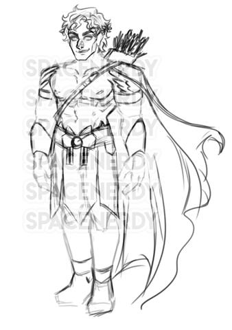 Sprite Concept Sketch 3