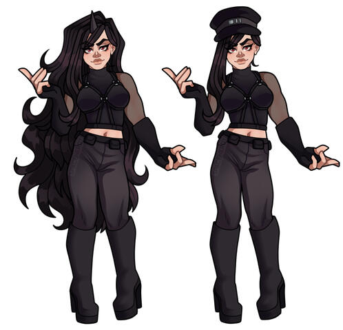 Petal (Original Character) Fullbody Reference 2021