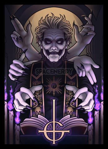 The Band "Ghost" Print