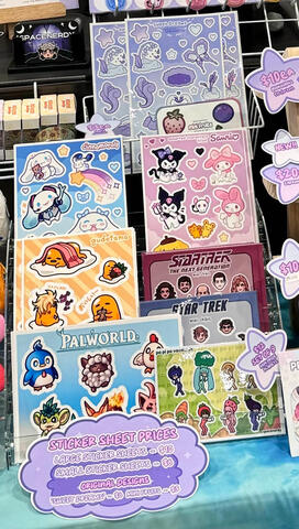 Sticker Sheets (2025)